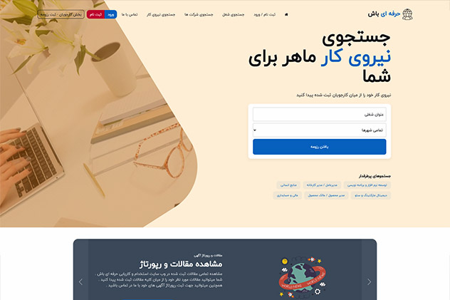 توسعه سازمانی حرفه ای باش